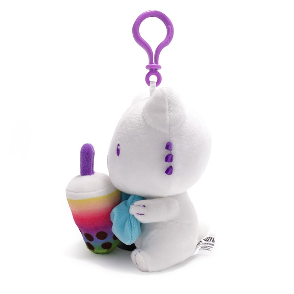 Bubble Kittea Keychain Plushie