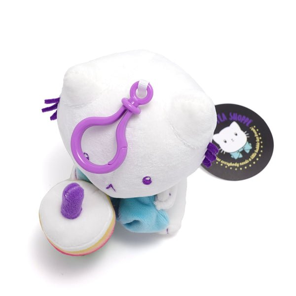 Bubble Kittea Keychain Plushie