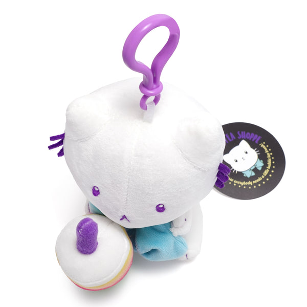 Bubble Kittea Keychain Plushie
