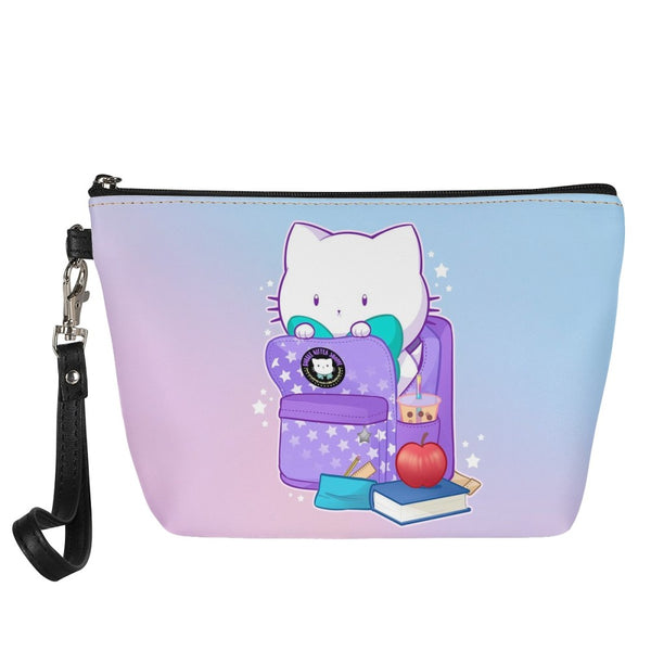 Bubble Kittea Back to School Zipper Pouch