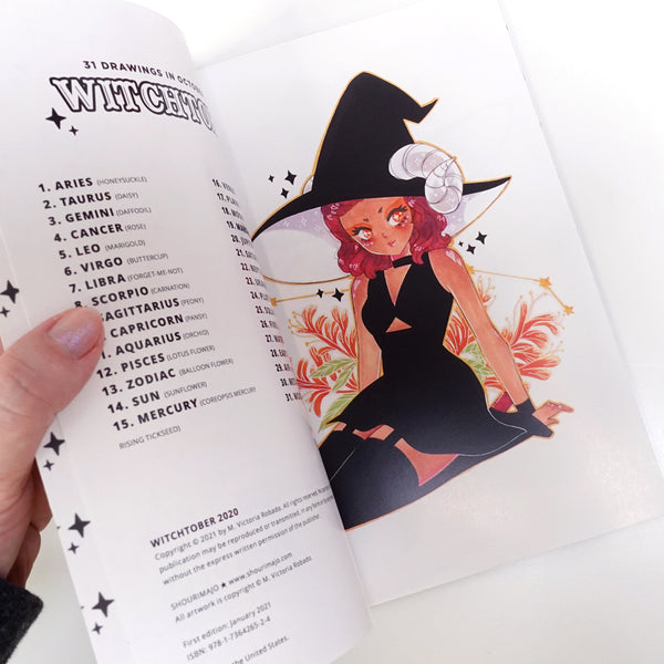 WITCHTOBER 2020 Artbook