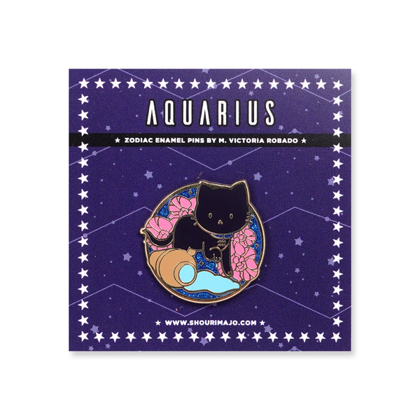 Cosmeek Zodiac Kitties Enamel Pins