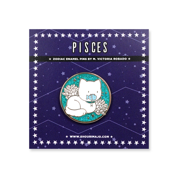 Cosmeek Zodiac Kitties Enamel Pins