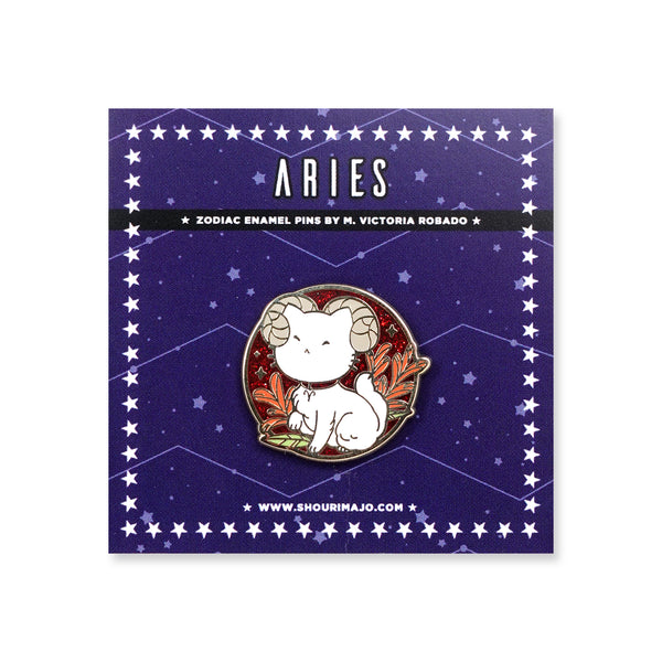 Cosmeek Zodiac Kitties Enamel Pins