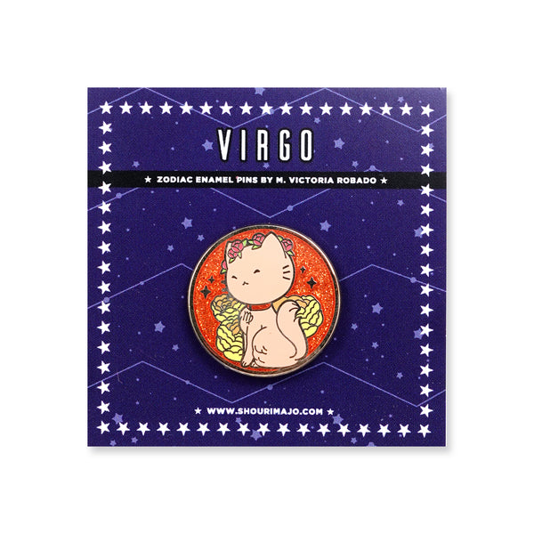 Cosmeek Zodiac Kitties Enamel Pins