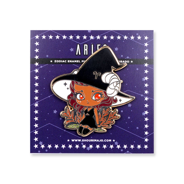 Cosmeek Zodiac Witches Enamel Pins