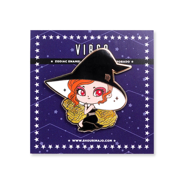 Cosmeek Zodiac Witches Enamel Pins