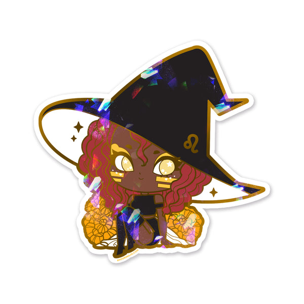 Cosmeek Zodiac Witches Sparkly Stickers