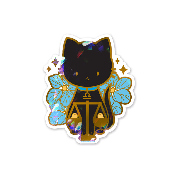 Cosmeek Zodiac Kitties Sparkly Stickers