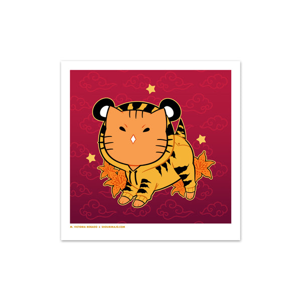 Lunar Zodiac Kitties Mini Art Prints