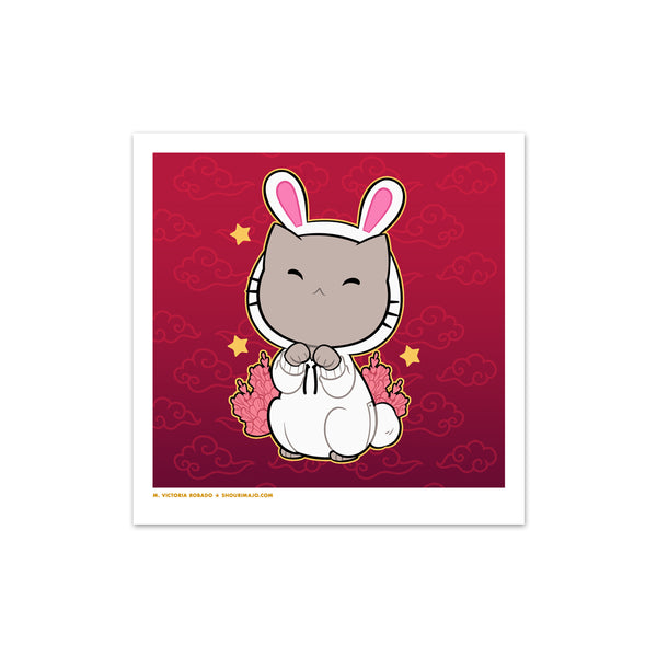 Lunar Zodiac Kitties Mini Art Prints