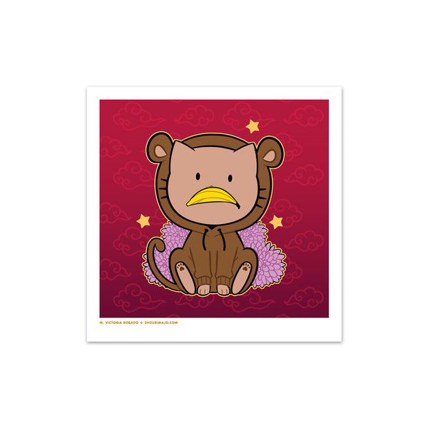 Lunar Zodiac Kitties Mini Art Prints