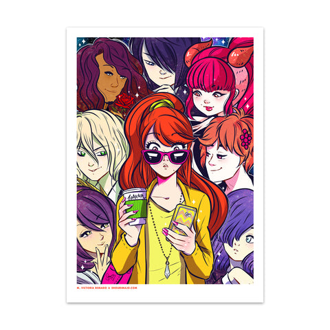 #Blessed Art Print (Signed)