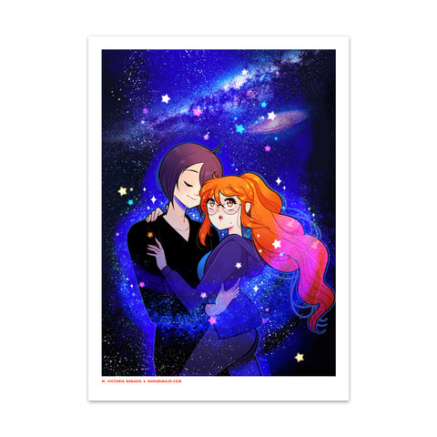 #Blessed Embrace Art Print (Signed)