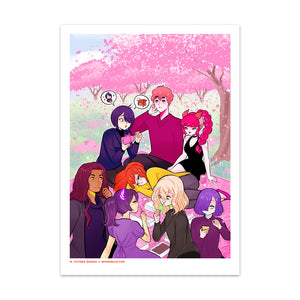 #Blessed Hanami Art Print (Signed)