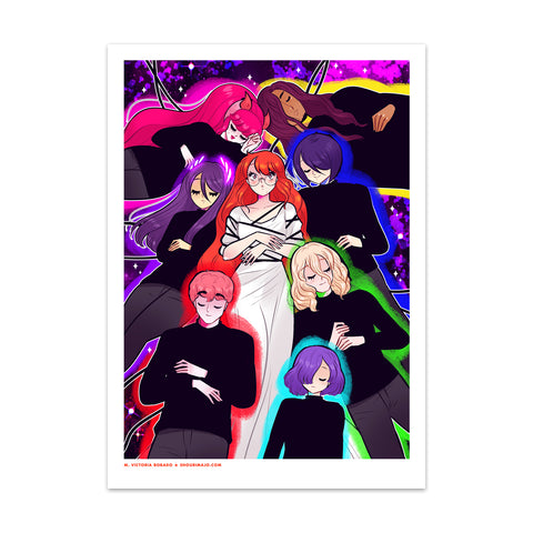 #Blessed Lovers Art Print (Signed)