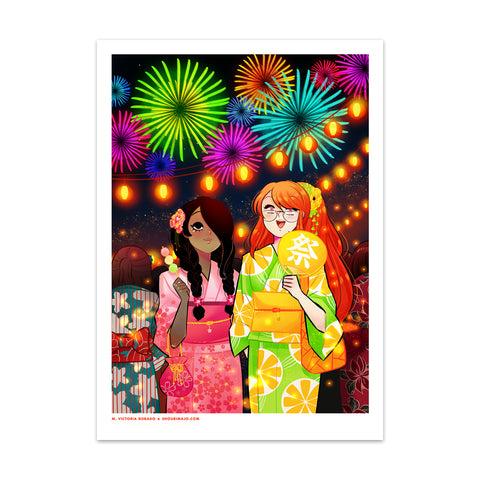 #Blessed Matsuri Art Print (Signed)