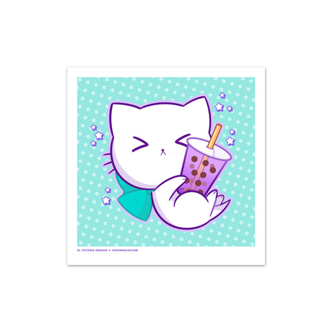 Bubble Kittea Mine! Art Print (Signed)