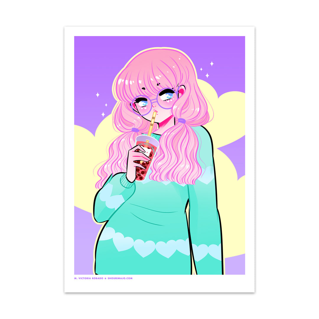 Bubbles Art Print (Signed)