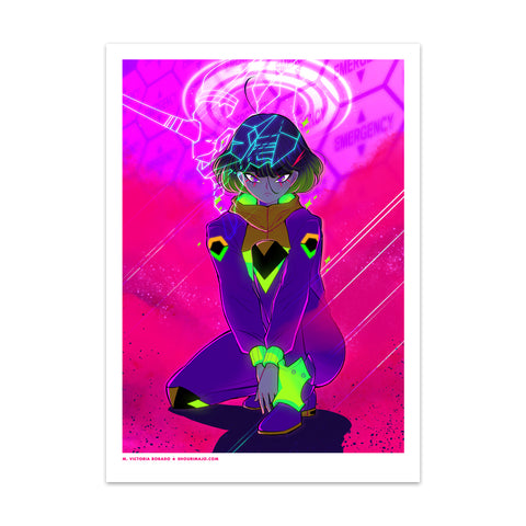 Eva-01 Spirit Art Print (Signed)