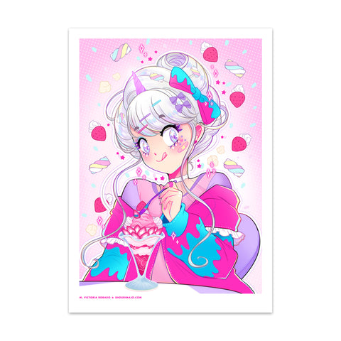 Frappunicorn Parfait Art Print (Signed)