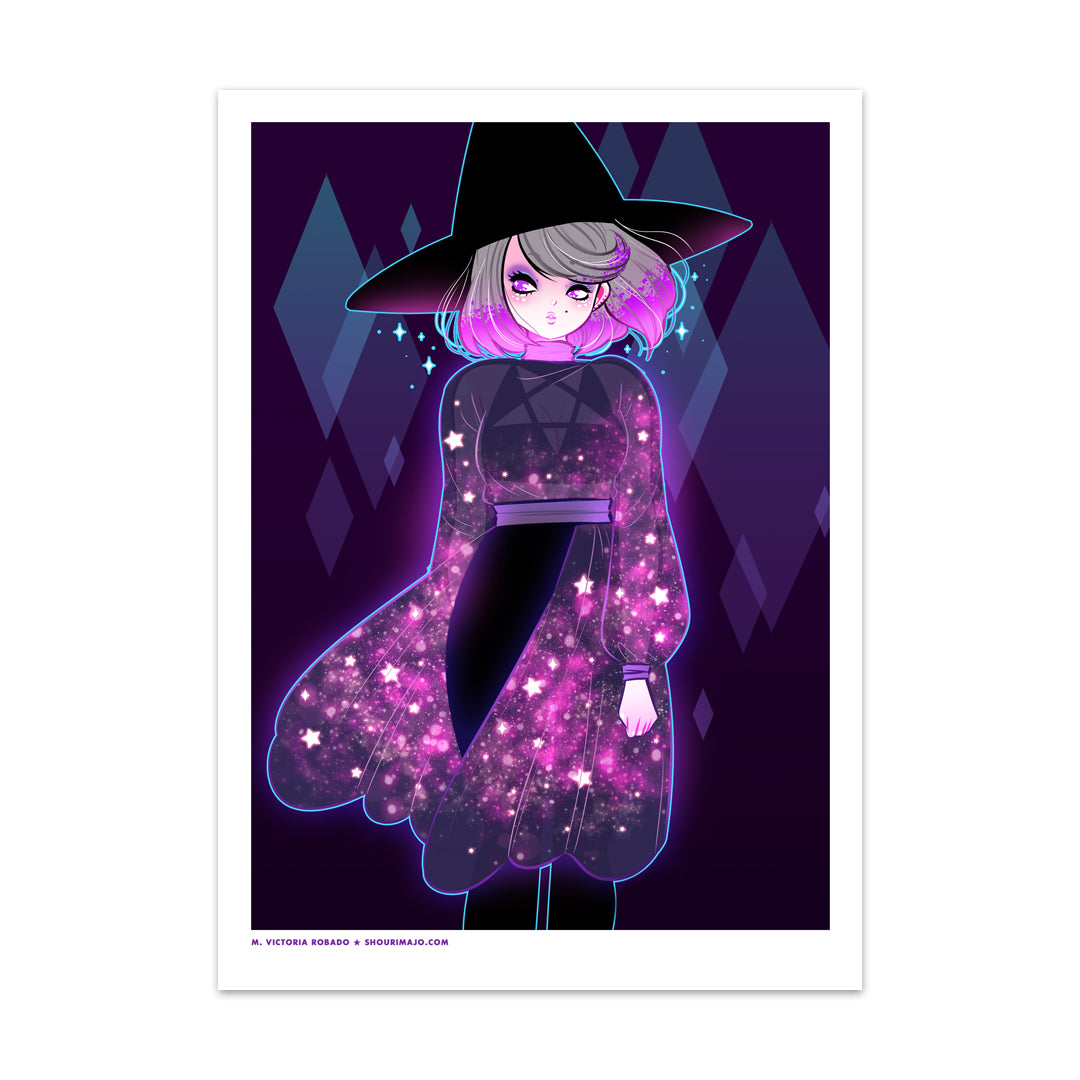 Glowy Art Print (Signed)