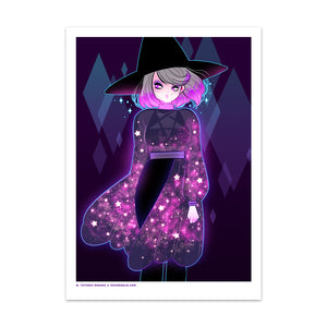 Glowy Art Print (Signed)