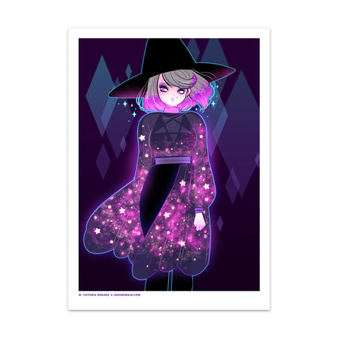 Glowy Art Print (Signed)