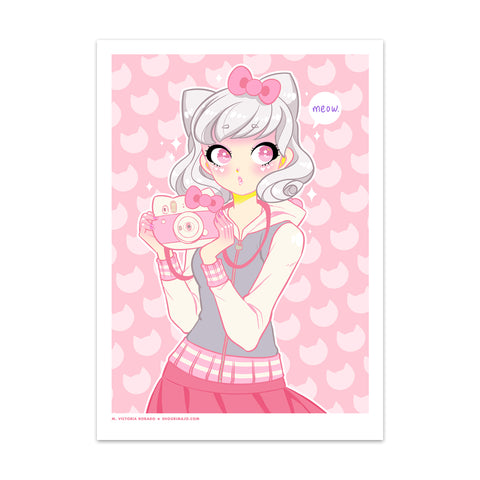 Hello Cutie Art Print (Signed)