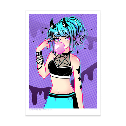 Horns Art Print (Signed)