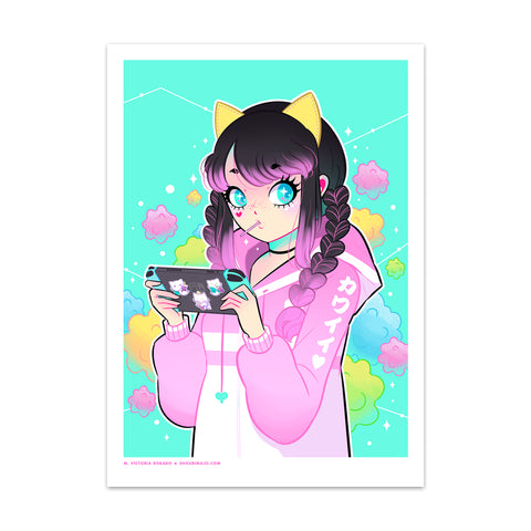 Konpeito Art Print (Signed)