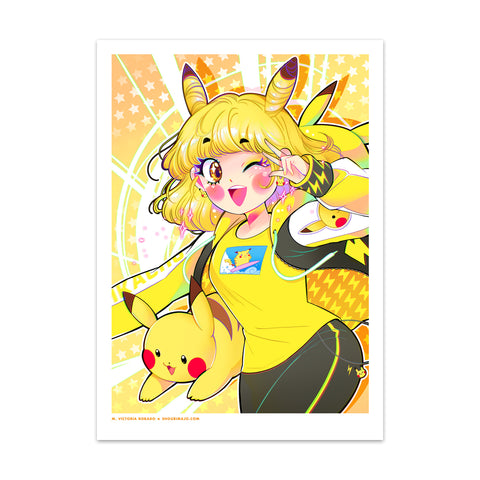 Pika Cutie Art Print (Signed)