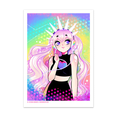 Prism Music Art Print (Signed)