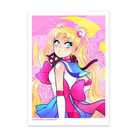 Sailor Cutie Art Print (Signed)