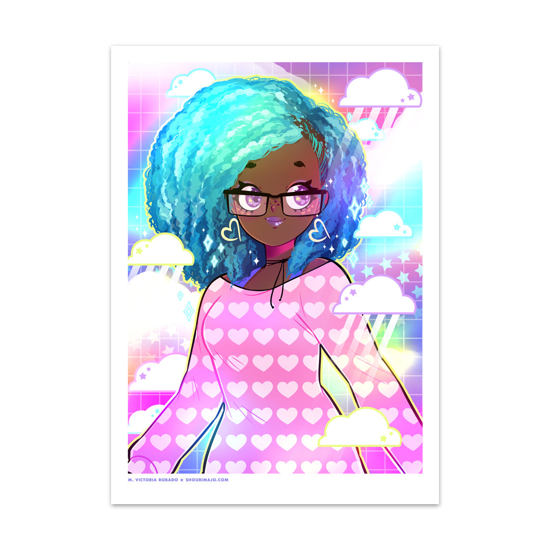 Sirena Rainbows Art Print (Signed)