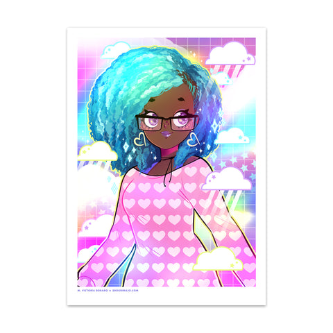 Sirena Rainbows Art Print (Signed)