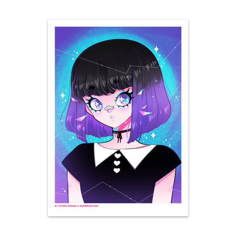 Toxic Portrait Art Print (Signed)