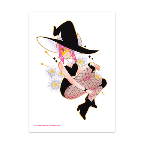 Taurus Witchtober Cosmeek Zodiac Art Print (Signed)