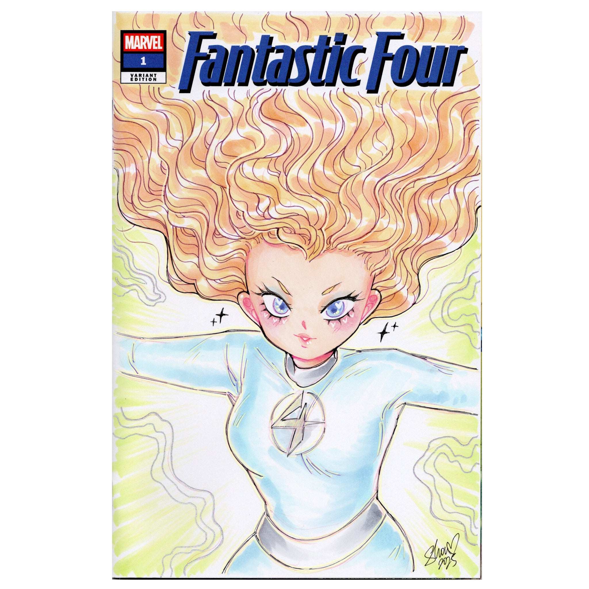 Original Blank Cover Fantastic Four