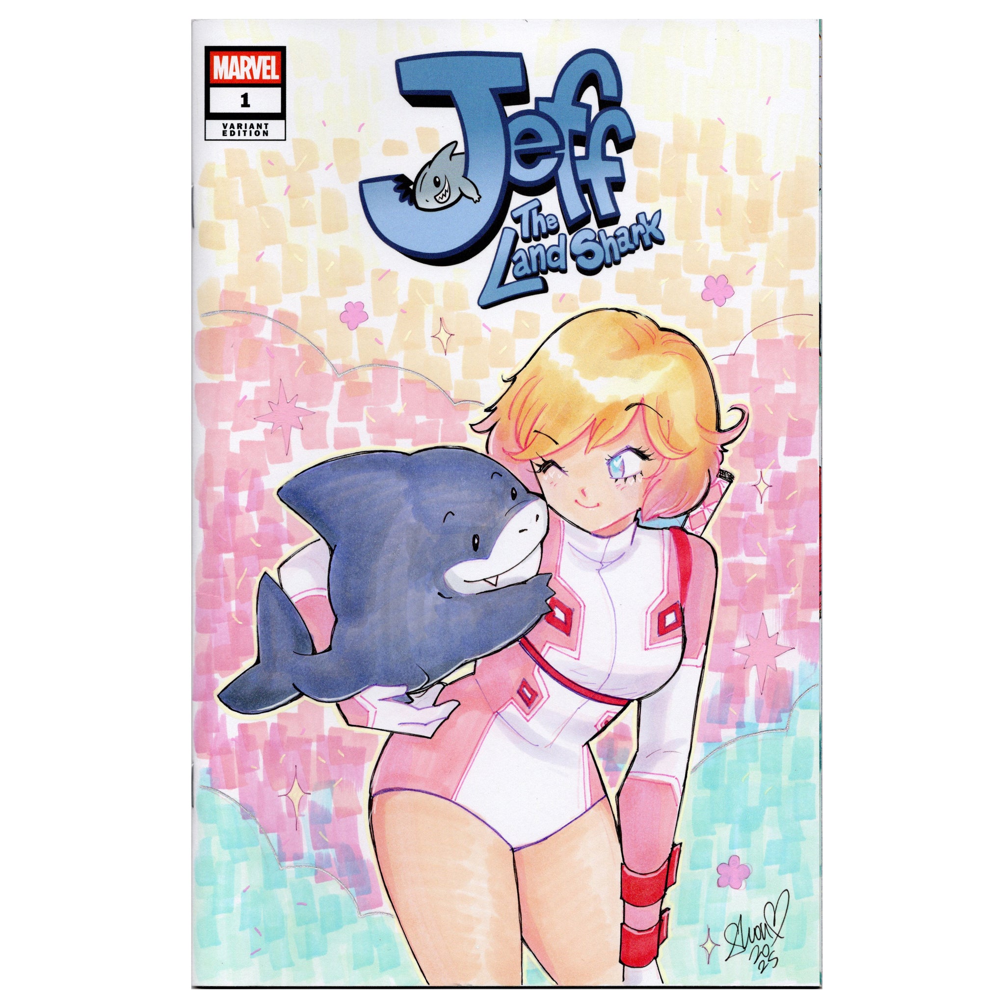 Original Blank Cover Jeff The Land Shark B