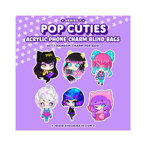 Pop Cuties Blind Bag Mini Acrylic Charm