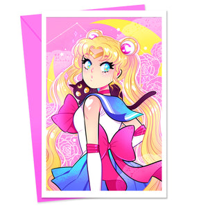 Sailor Moon Greeting Card