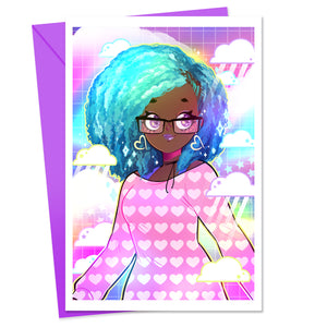 Sirena Rainbows Greeting Card