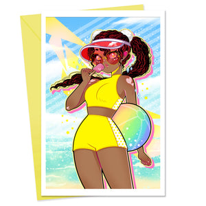 Sunny Greeting Card