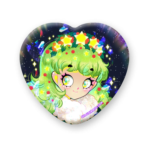 Holidays Heart Badge