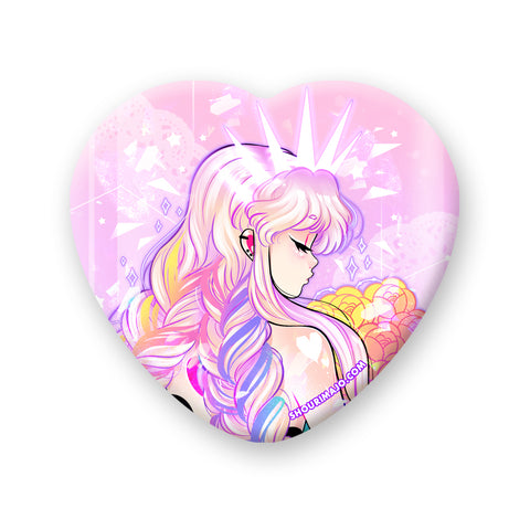 Prism Bouquet Heart Badge