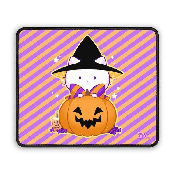 Bubble Kittea Halloween Mousepad