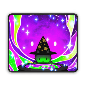 Sassy Kitties Witchy Kitties Cauldron Cat Mousepad
