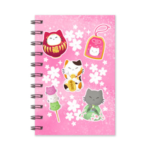 Sassy Kitties Sakura Matsuri (Lined/Sketch/Sticker Album)