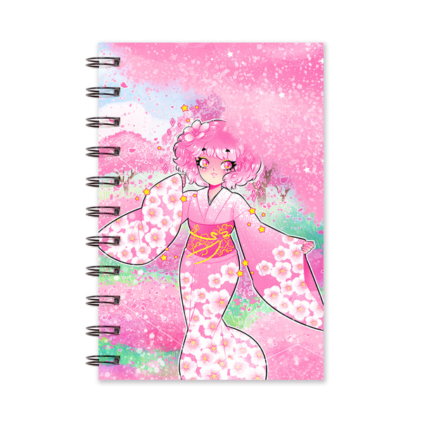 Cherry Blossom Notebook (Lined/Sketch/Sticker Album)
